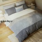 Постельное белье лен/хлопок Волна (наволочки 50*70)