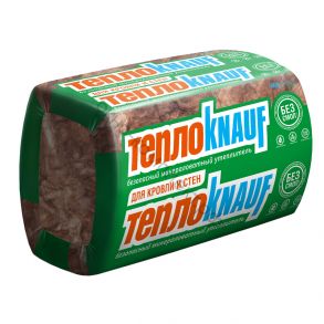 Теплоизоляция "ТеплоKNAUF Коттедж МИНИ 50мм"ПЛИТА минер TS 036(50*610*1000/0.305м3/6,0м2/10шт) Артикул АШ801