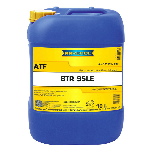 Ravenol ATF BTR 95LE, 10л