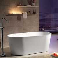 Отдельностоящая ванна акриловая ABBER AB9203-1.6 160х80 схема 1