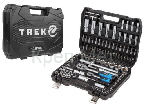 Набор головок и бит 108пр. TREK
