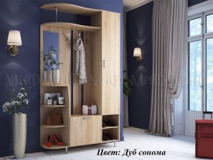 Прихожая Лика-2 (ш1200*г364*в2150мм) Сонома