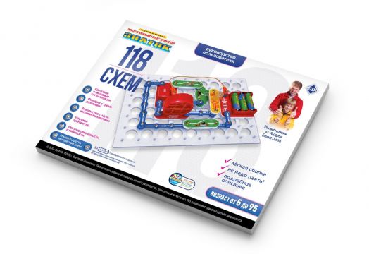 Электронный конструктор ЗНАТОК "118 схем"