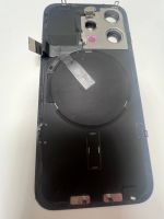 Apple iPhone корпус 15 Pro в сборе со шлейфами, стеклом камеры оригинал с разбора (снятый) идеал синий