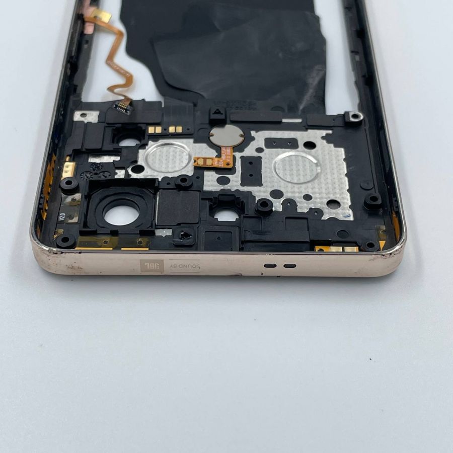 Infinix NOTE 30 PRO рамка оригинал с разбора золото (потёртости)