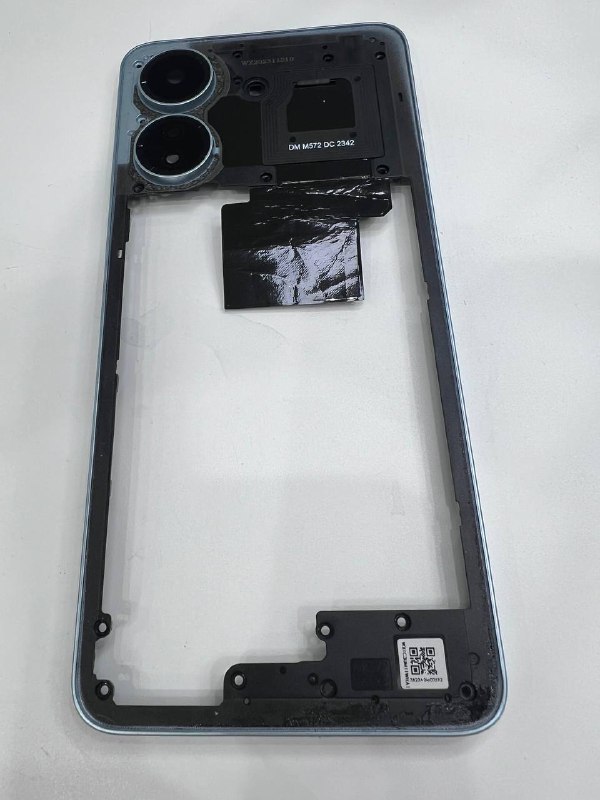 XIAOMI REDMI 13C Рамка (средняя часть) голубая