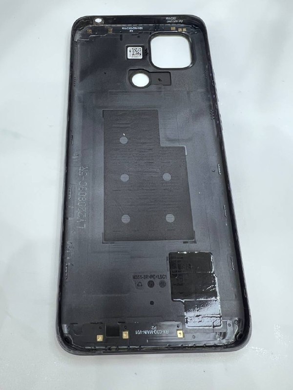 XIAOMI REDMI 10C Задняя Крышка черный оригинал ( снятая)