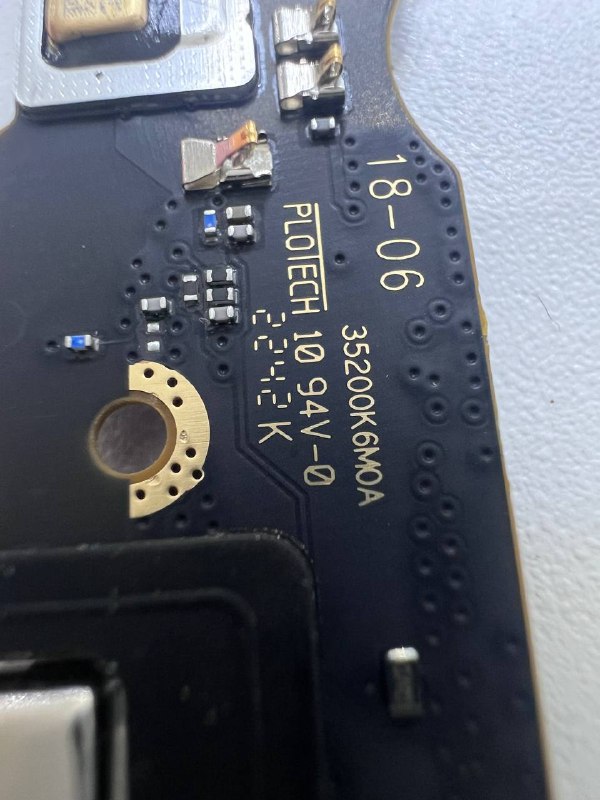 XIAOMI REDMI NOTE 10 PRO нижняя плата с системным разъёмом оригинал с разбора