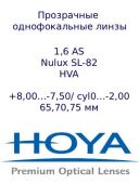 HOYA Nulux MR-8 1.6 HVA - асферический дизайн