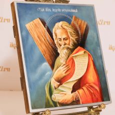 Андрей Первозванный 27х31 см (рукописная икона )