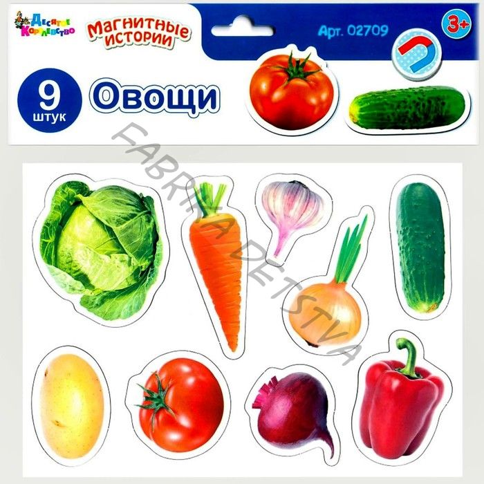 Магниты «Овощи»