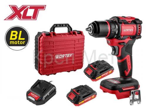 Аккум. дрель-шуруповерт WORTEX BD 2025-1 DLi в чем. ALL1 XLT БЕСЩЕТ, 18 В, 50 Н*м, 2х2 А*ч, БЗП 13 м