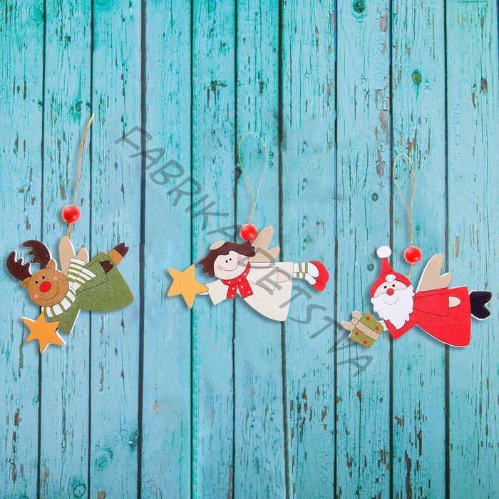 Елочная игрушка «Рождественские подарки», МИКС