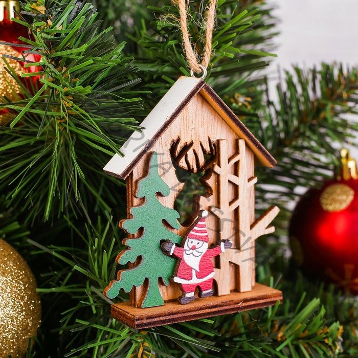 Елочная игрушка «Объёмная сказка», МИКС