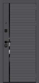 Входная Дверь Bravo Optim Z-3 Графит/Белый 860x2050, 960x2050мм / Браво