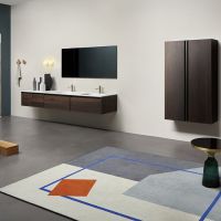 Модульный комплект мебели Antonio Lupi ATELIER с раковиной схема 3