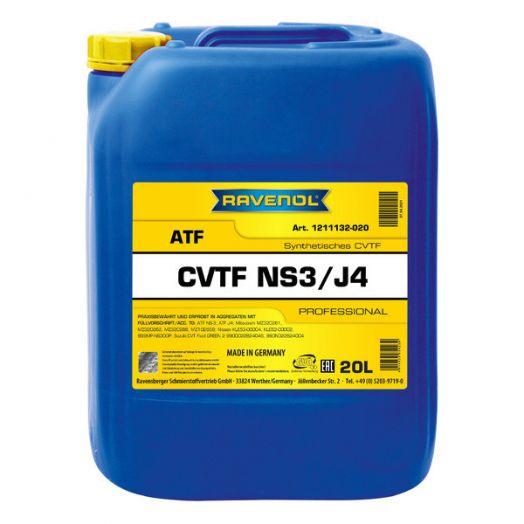 Ravenol CVTF NS3/J4 Fluid, 20л