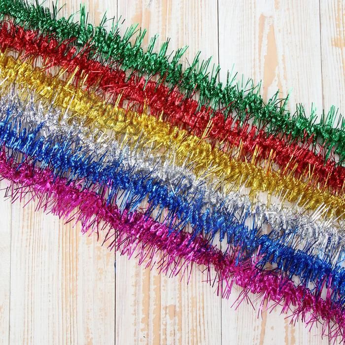 Мишура новогодняя «Зимнее волшебство. Фонарик ёжик», d=4 см, 200 см, МИКС (10 штук)