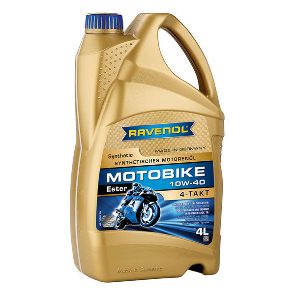 Ravenol Motobike 4-T Ester 10W-40, 4л