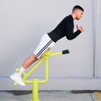 Fix-1702 Уличный тренажер Гиперэкстензия