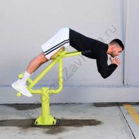 Fix-1702 Уличный тренажер Гиперэкстензия