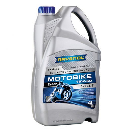 Ravenol Motobike 4-T Ester 15W-50, 4л