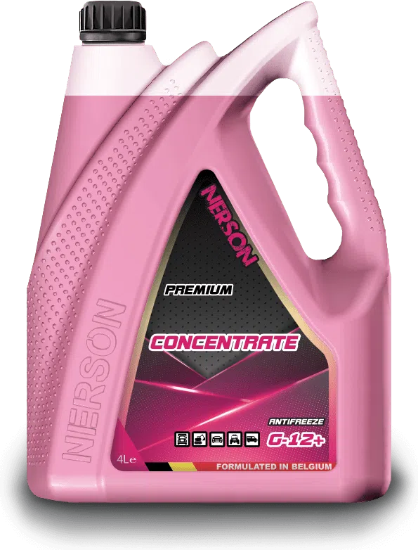 Nerson Antifreeze HD Premium G-12+,концентрат, красный, 4кг