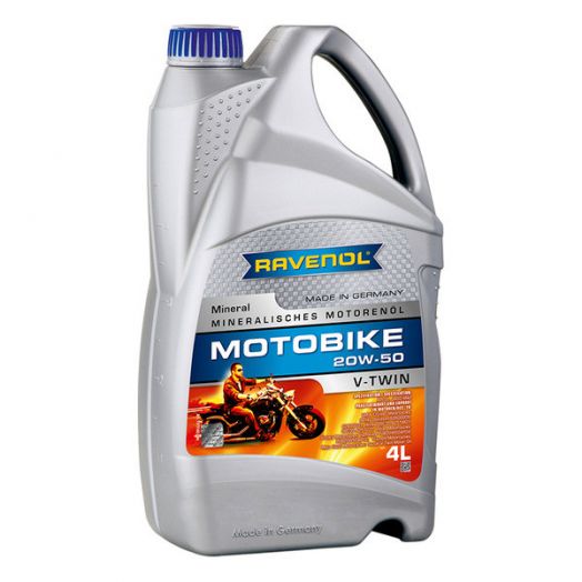 Ravenol Motobike V-Twin 20W-50 Mineral, 4л