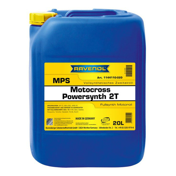 Ravenol MPS Motocross Powersynth 2T, 20л