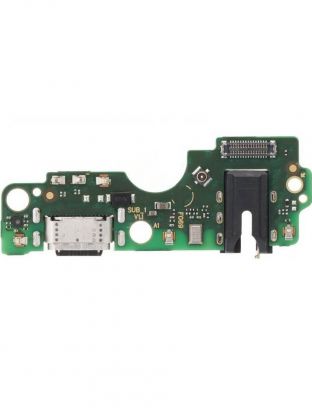 Нижняя плата для Infinix Smart 8 (X6525, OEM) с разъемами зарядки, наушников и микрофоном