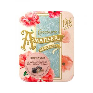 Шоколадные конфеты с трюфельной начинкой Куантро Amatller Chocolate Negro al Cointreau 72 г Испания