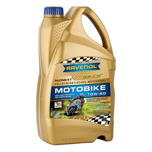 Ravenol Racing 4-T Motobike 10W-60 USVO, 4л