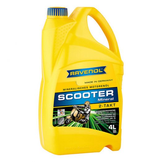 Ravenol Scooter 2-Takt Mineral, 4л