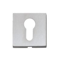 Накладка Frascio CYL/51Q под замок с цилиндром нержавеющая матовая сталь