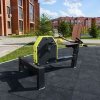 Cardio-1901 Уличный Велотренажер горизонтальный с безынерционным нагрузочным механизмом