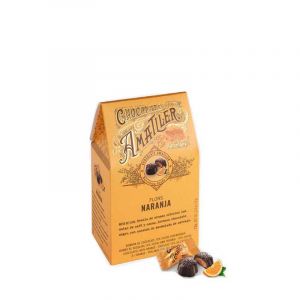 Шоколадные конфеты с апельсиновой начинкой Amatller Chocolate Flors Naranjo 72 г Испания