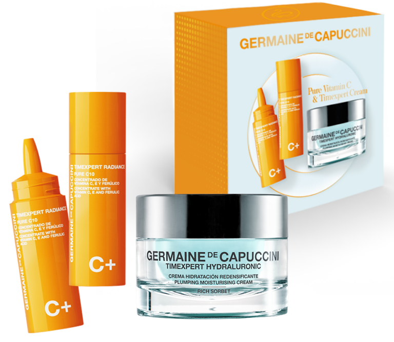 TimExpert Radiance C+ PureC10 and TimExpert Hydraluronic Rich Cream Set Набор увлажняющий антиоксидантный для нормальной и сухой кожи лица