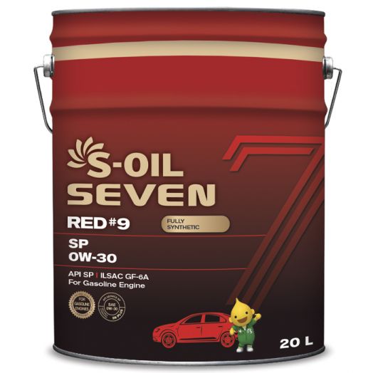 S-OIL 7 RED #9 SP 0W-30, 20л