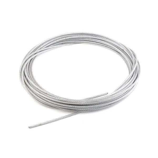 Трос стальной с оплеткой ПВХ