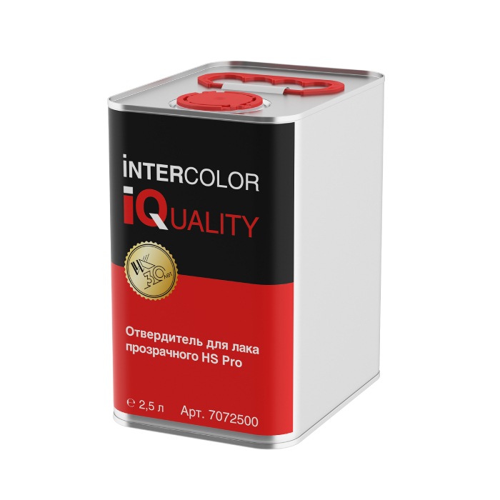 IQ HS PRO 2:1 Отвердитель для лака прозрачного стандартный объем 2.5л.