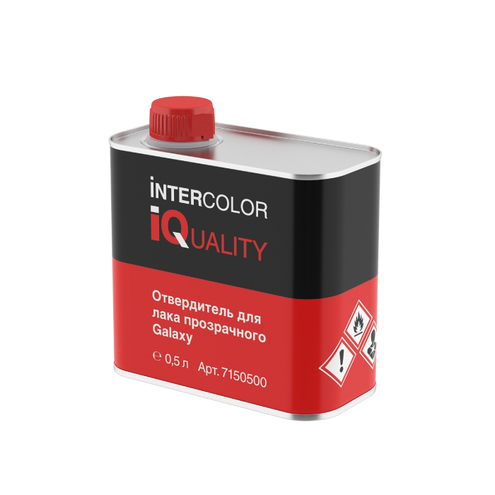 IQ GALAXY Отвердитель для прозрачного лака объем 0.5л.