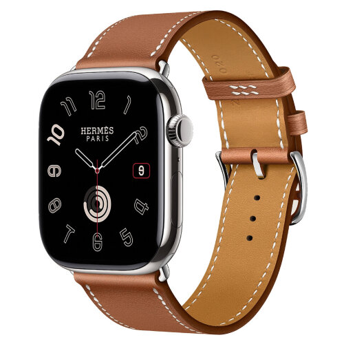 Apple Watch Series 11 Hermes 46mm Simple Tour Gold