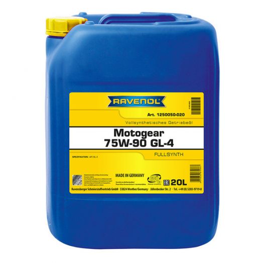 Ravenol Motogear 75W-90 GL-4, 20л