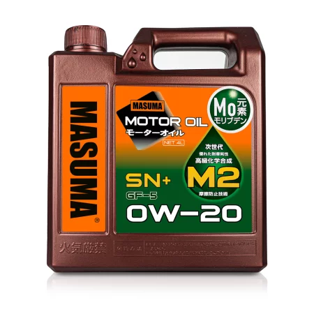 Masuma Motor Oil 0W-20 M2 SN+/GF-5, 4л