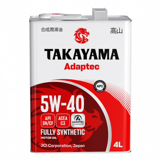 Takayama Adaptec 5W-40 АCEA C3 API SN/CF, 4л