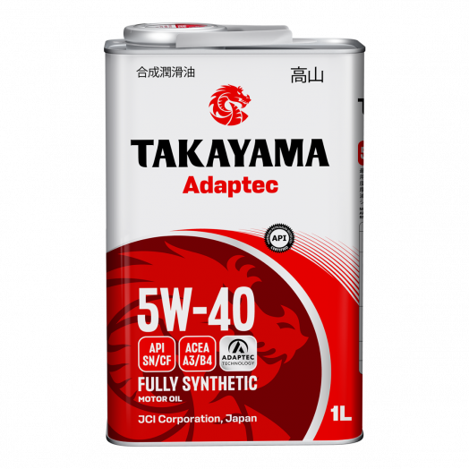 Takayama Padaptec 5W-40 A3/B4 SN/CF, 1л