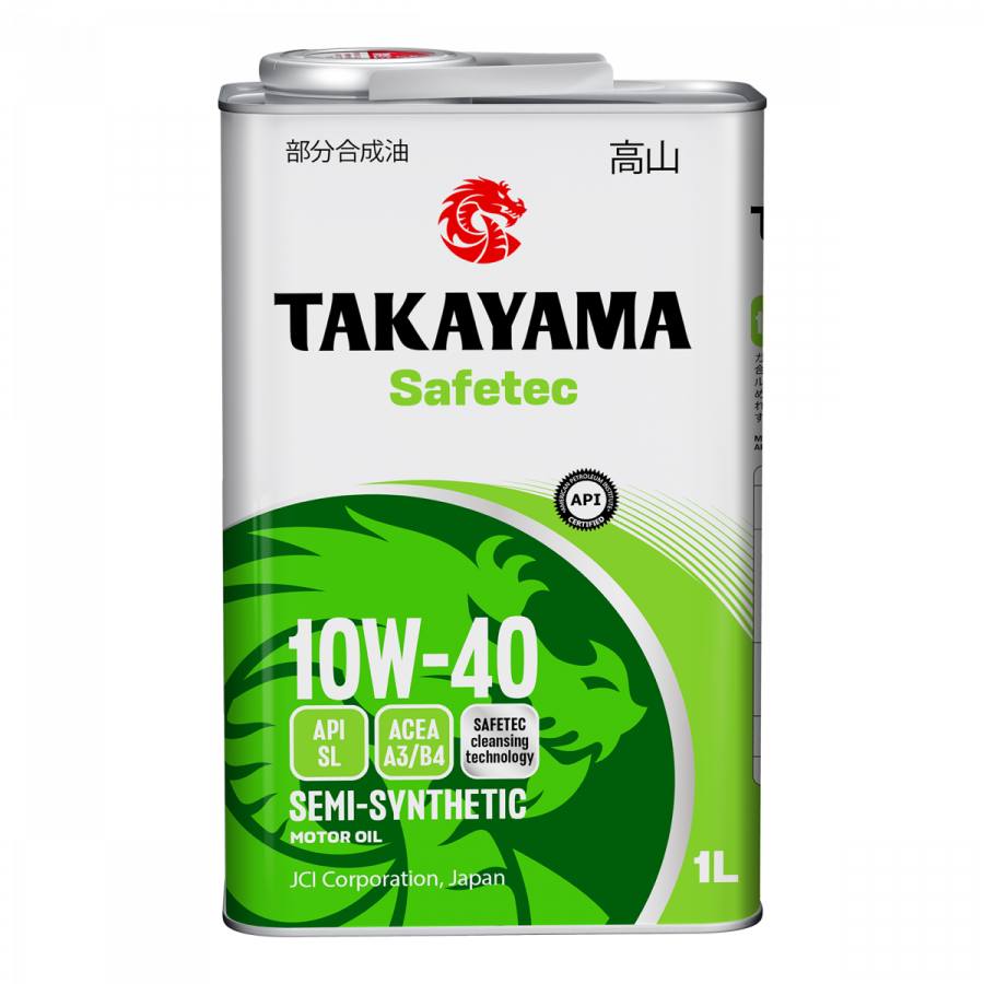 Takayama Safetec 10W-40 A3/B4 SL, 1л