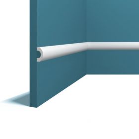 Молдинг Perfect Plus P127 Д280xШ2.8смxТ1.3см / Перфект Плюс