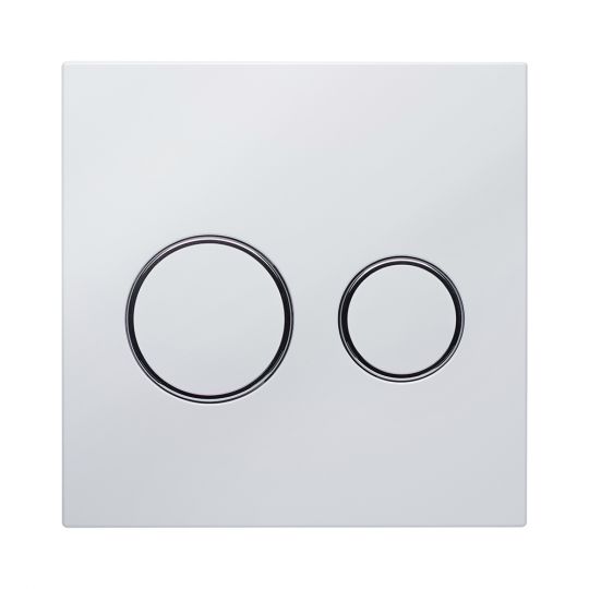 Клавиша смыва KKPOL Uni 350/PPB/002-00-00 белая, с хромированными элементами схема 2 Клавиша смыва KKPOL Uni 350/PPB/002-00-00 белая, с хромированными элементами схема 2