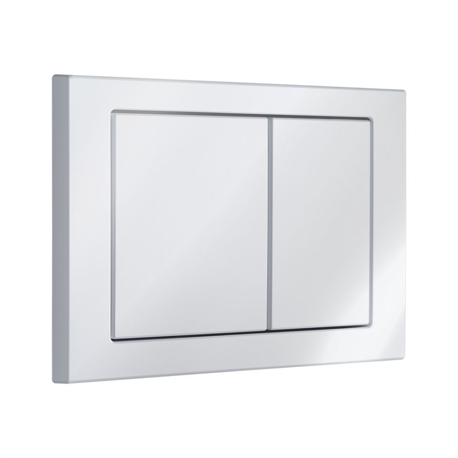 Кнопка смыва KKPOL M05 350/PPB/055-00-00 белая матовая